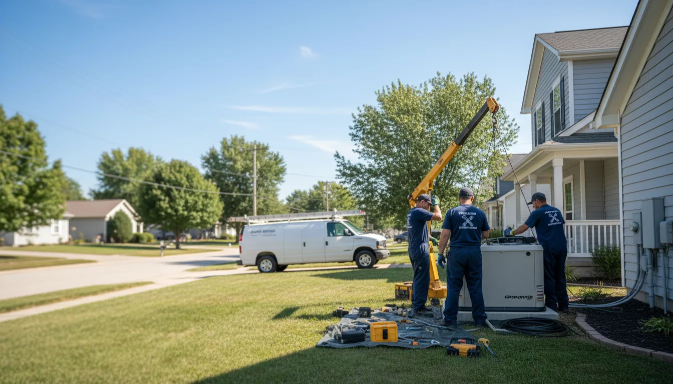 Generator Installation in Deanville, TX near me